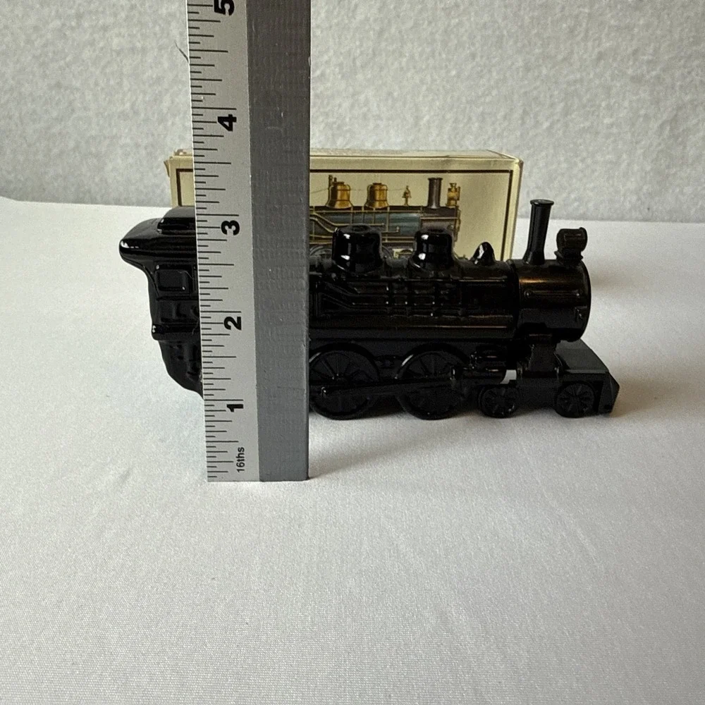 Vtg 1970s Avon Cannonball Express 4-6-0 Train Locomotive Decanter FULL W/Box